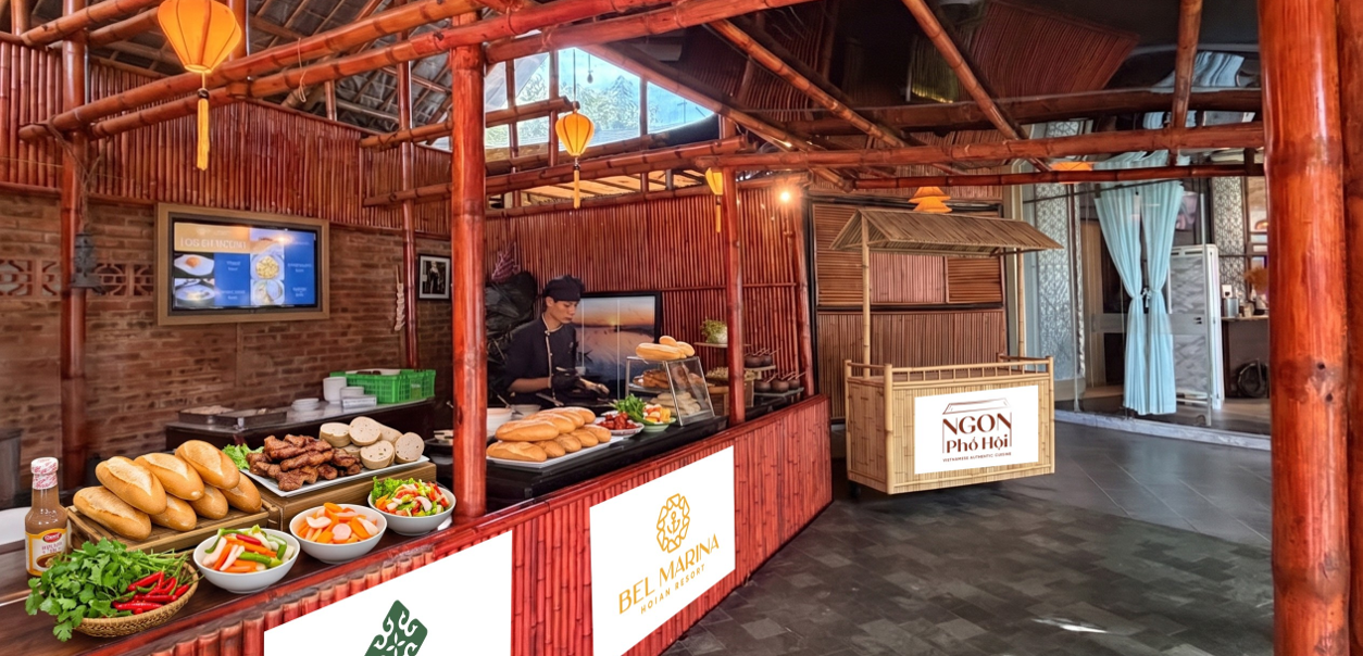 Không gian gian hàng tại Bel Marina